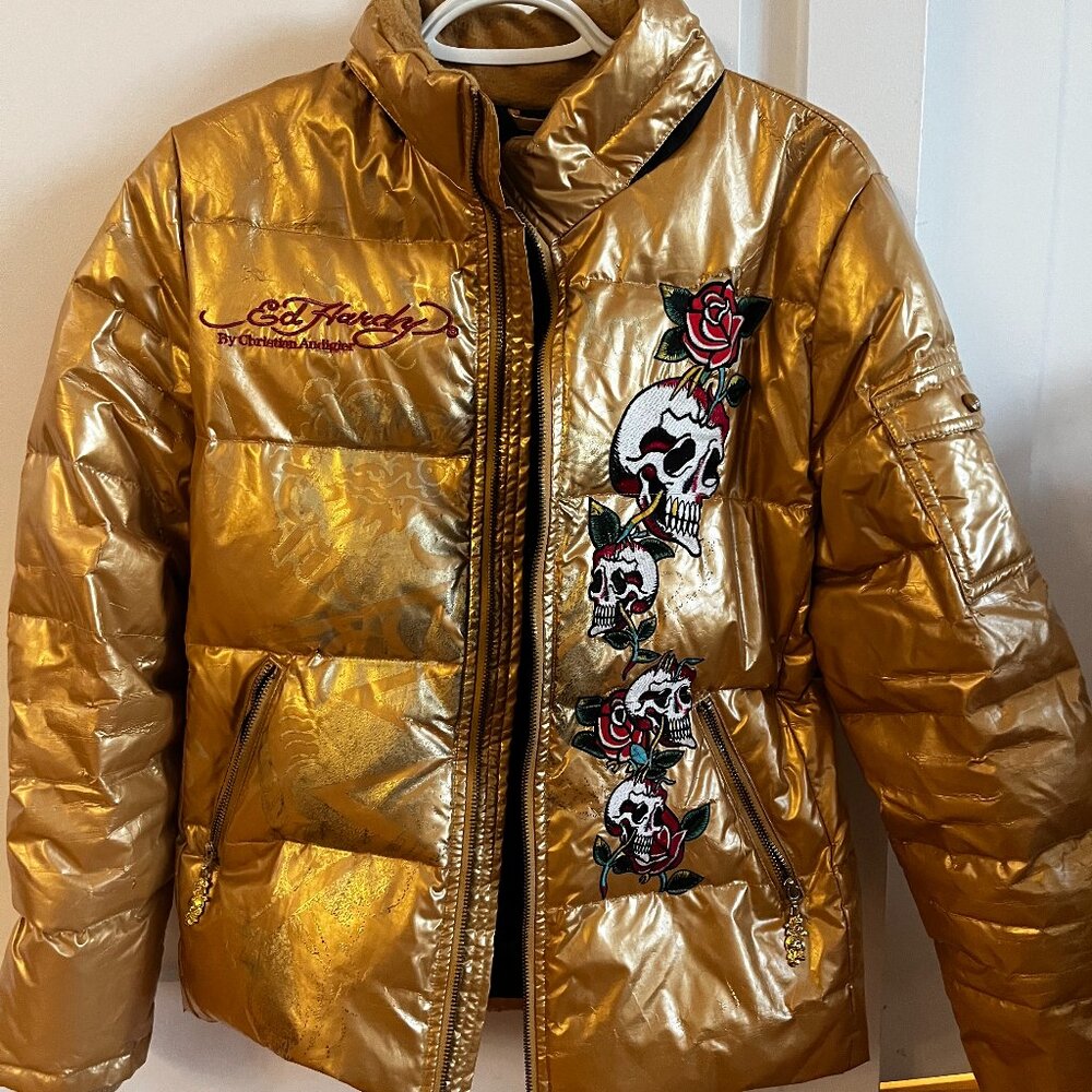 SUPER RARE Ed Hardy Puffer 2000's